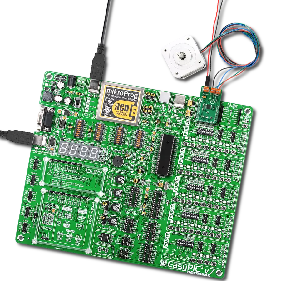 Brushless 5 Click with EasyPIC v7