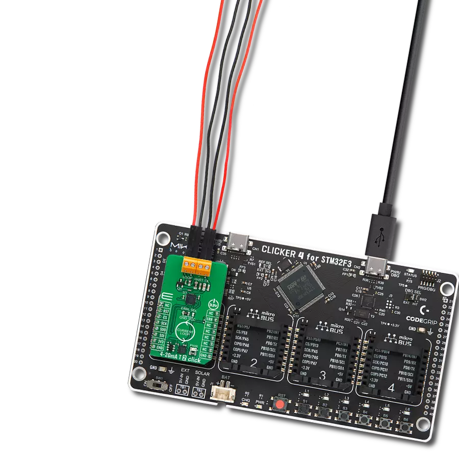 体验我们使用DAC161S997和STM32F302VC的4-20mA电流环解决方案的高效性