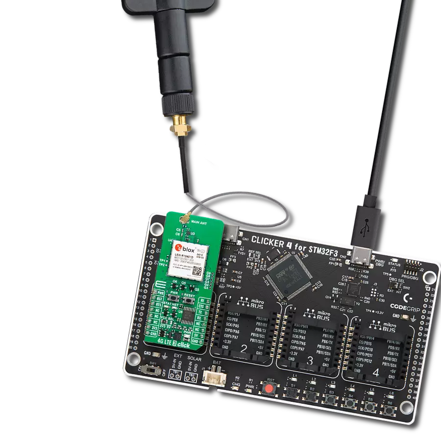 使用 LEXI-R10401D 和 STM32F302VC 实现适用于美洲地区的 LTE Cat 1bis 通信