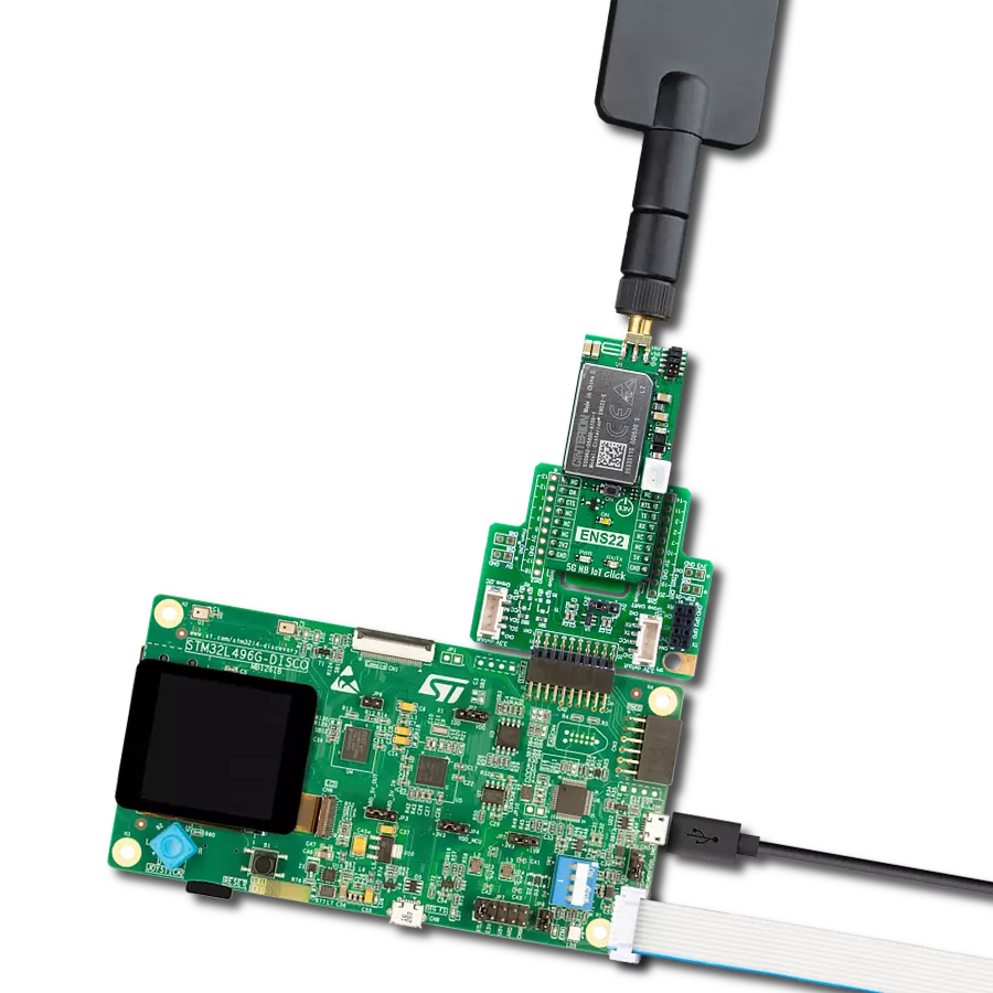 Connect your IoT devices to 5G networks easily with ENS22 and STM32L496AG