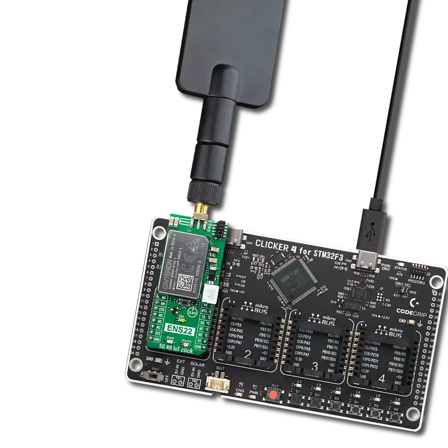 Connect your IoT devices to 5G networks easily with ENS22 and STM32F302VC