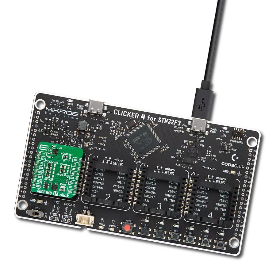 使用ICM-45605和STM32F302VC实现准确且稳定的惯性运动测量
