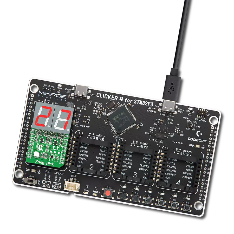 Ensure clear and visible information presentation with JS1-5213AE and STM32F302VC