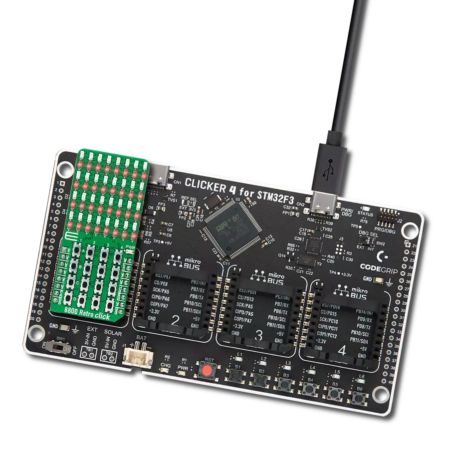Explore the roots of computing with 8800 Retro Click and STM32F302VC