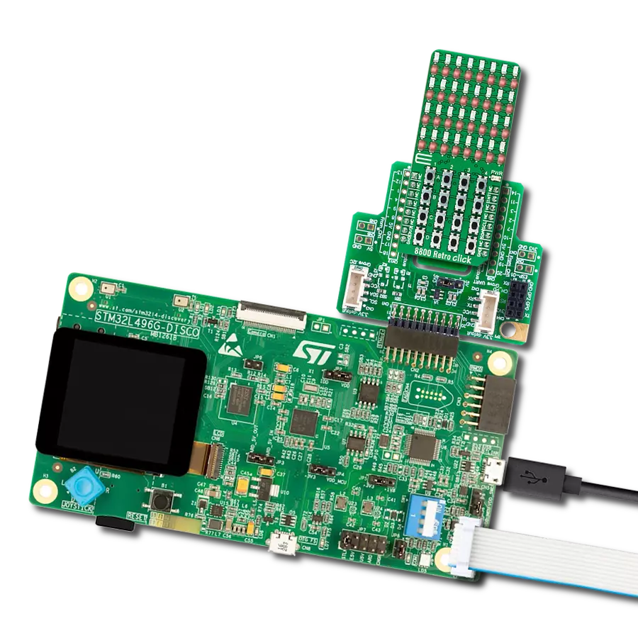 Explore the roots of computing with 8800 Retro Click and STM32L496AG