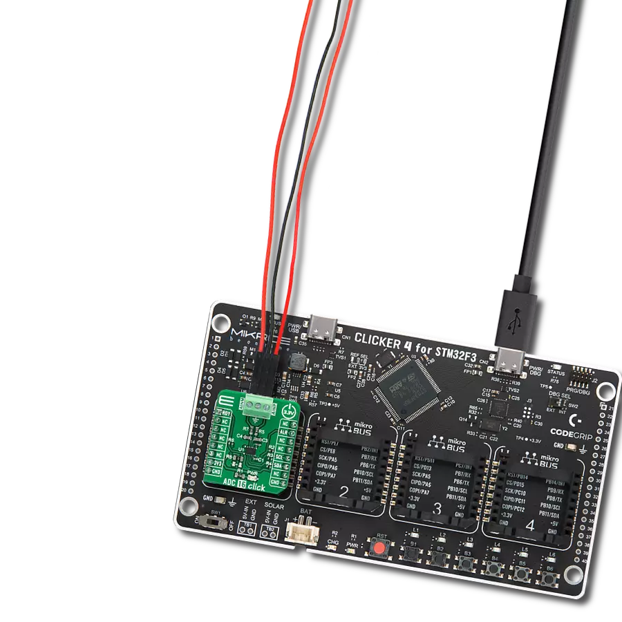Convert continuous analog signals to discrete digital values with ADS7142-Q1 and STM32F302VC
