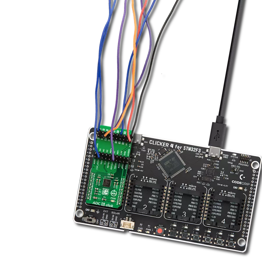 Experience flawless analog-to-digital conversion with AD7124-8 and STM32F302VC