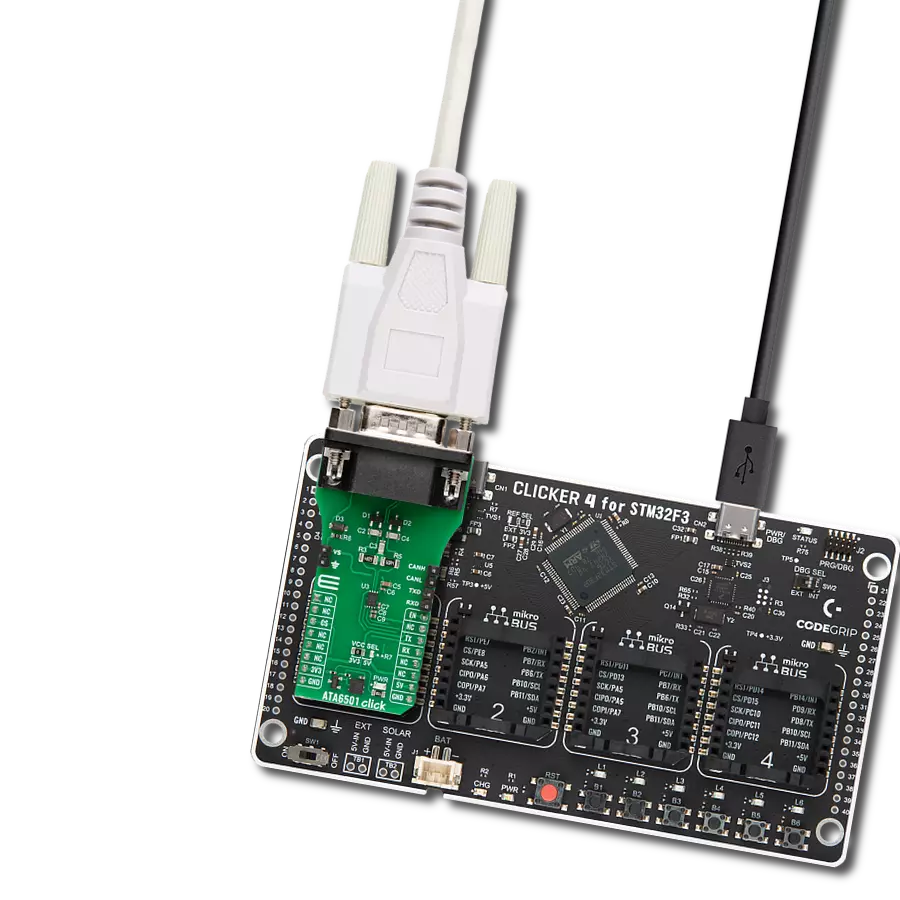 Provide CAN FD communication with advanced fail-safe mechanisms using ATA6501 and STM32F302VC