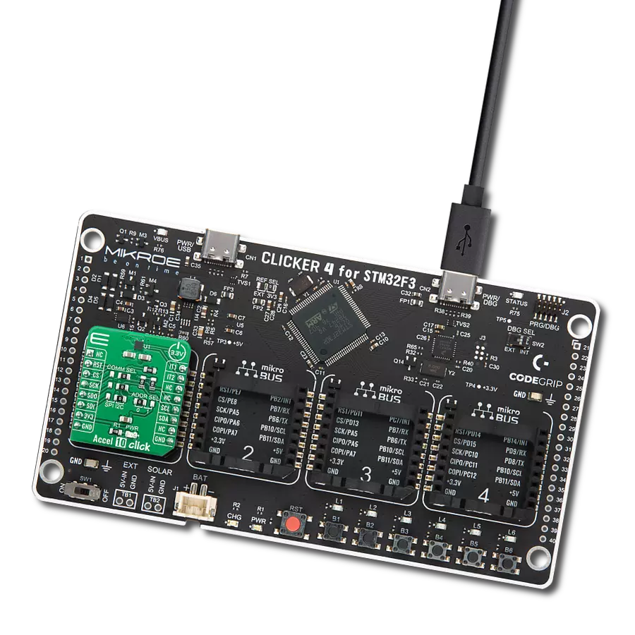 Turn your moves into tangible achievements with with LIS2DW12 and STM32F302VC