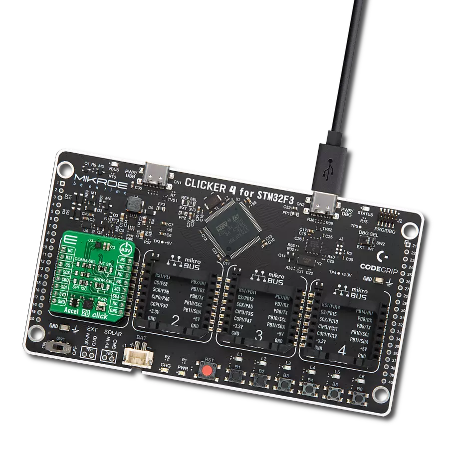 使用LIS2HH12TR和STM32F302VC捕捉每一个运动细节