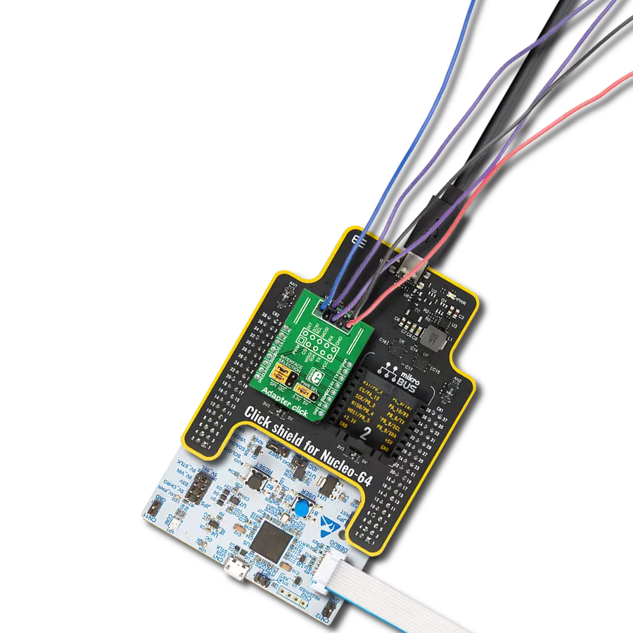使用IDC10头和STM32G474RE简化其他附加组件与mikroBUS™插座的连接