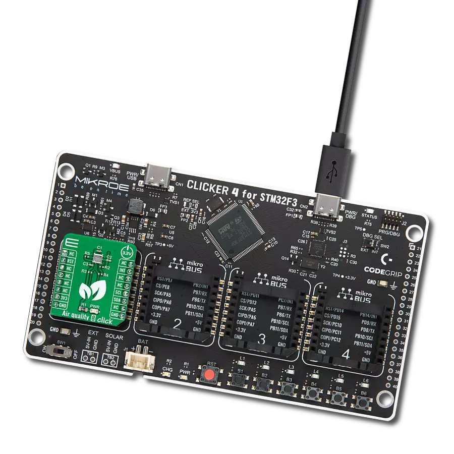 Say hello to clean air with ZMOD4510 and STM32F302VC
