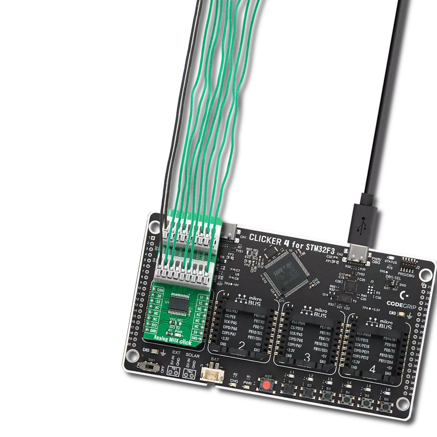 Achieve incredible success in analog multiplexing with CD74HC4067 and STM32F302VC