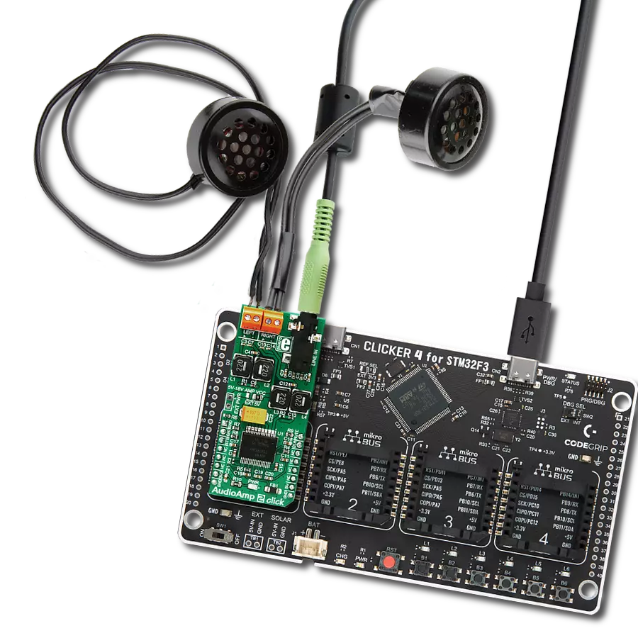 Transform your audio experience with TDA7491 and STM32F302VC