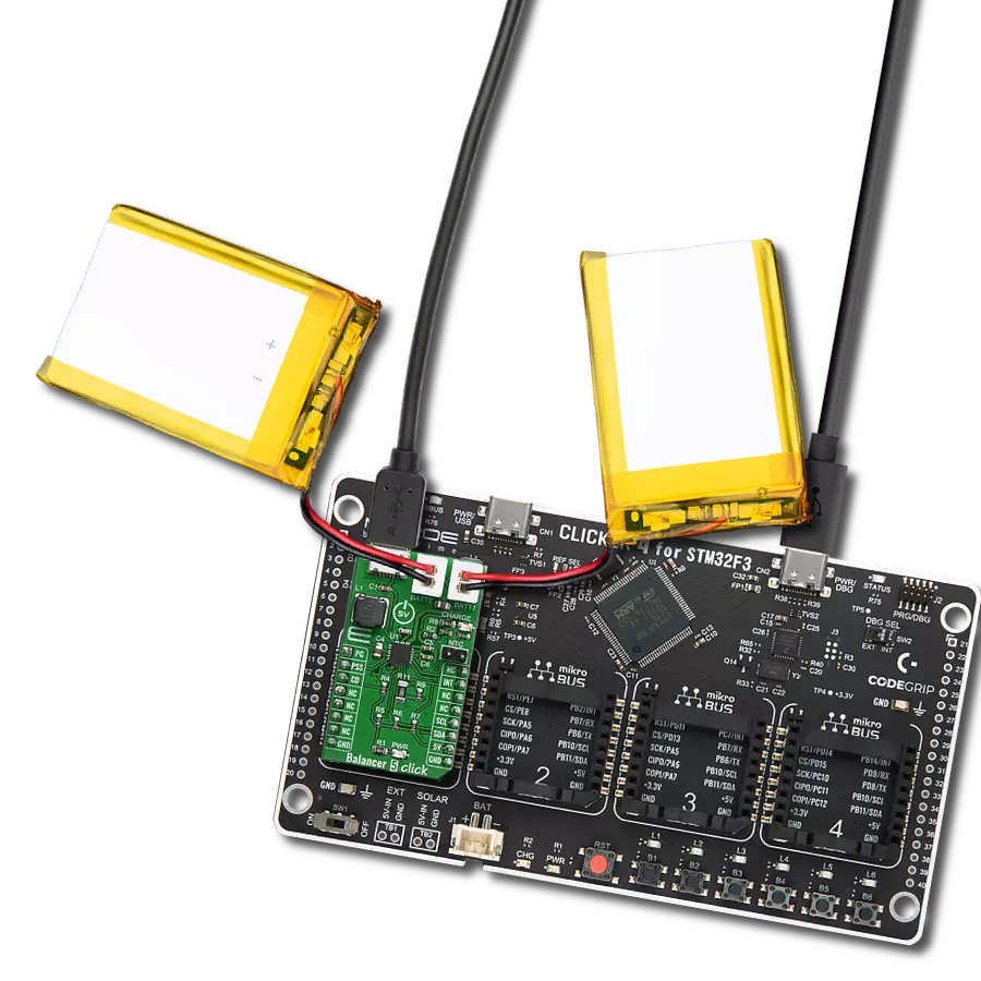 Achieve harmonious performance in battery cell-balancing with BQ25887 and STM32F302VC