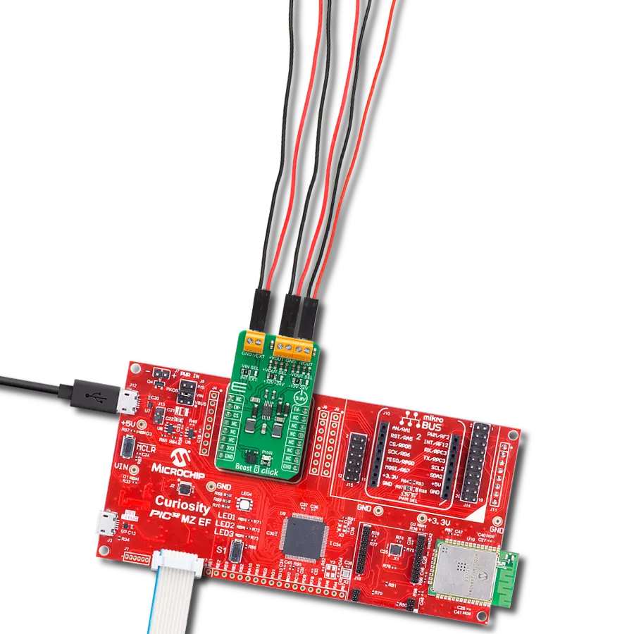 Increase your voltage with LT1945 and PIC32MZ2048EFM100