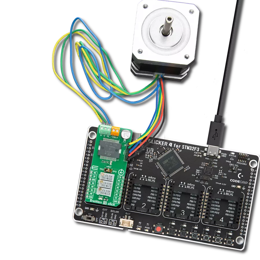 Experience a new era of brushless motor control with L6235 and STM32F302VC