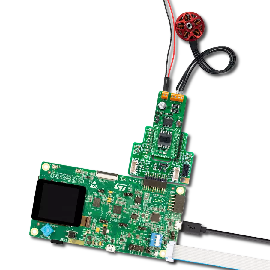 Create a quietly powerful BLDC control system with TB9061AFNG and STM32L496AG