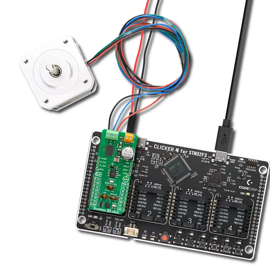 Take your projects to new heights with MCT8316A and STM32F302VC