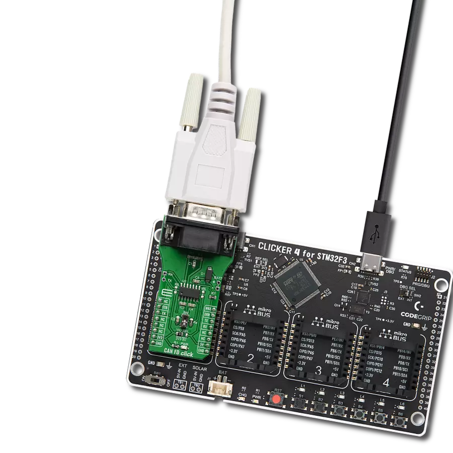 Achieve ultra-fast CAN data transfer with TLE9252V and STM32F302VC