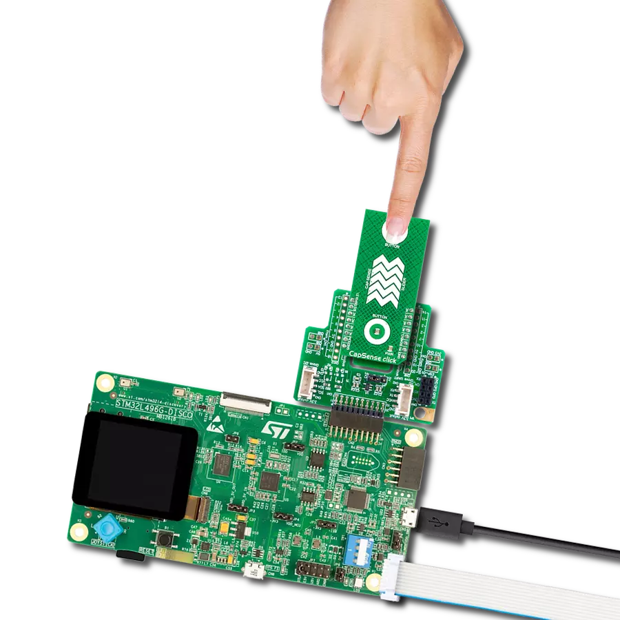 Experience the power of touch with CY8C201A0 and STM32L496AG