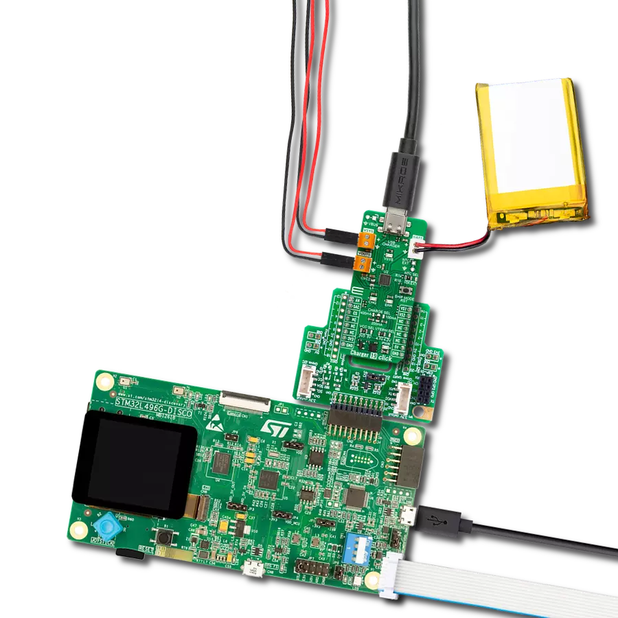 使用nPM1100和STM32L496AG为锂离子或聚合物电池充电