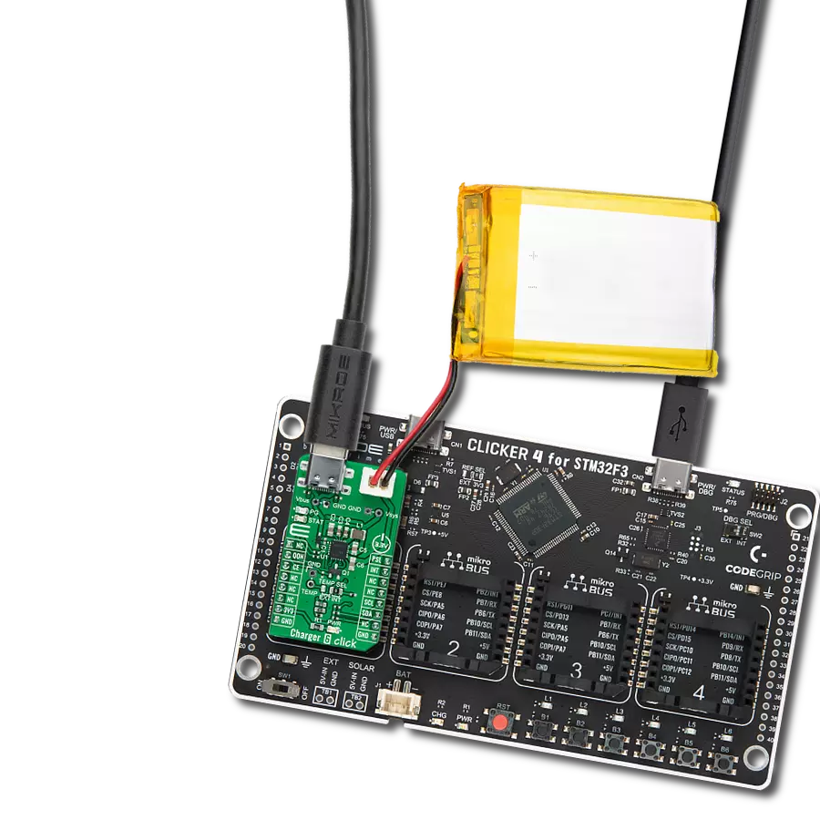 Charge into the future with BQ25601 and STM32F302VC