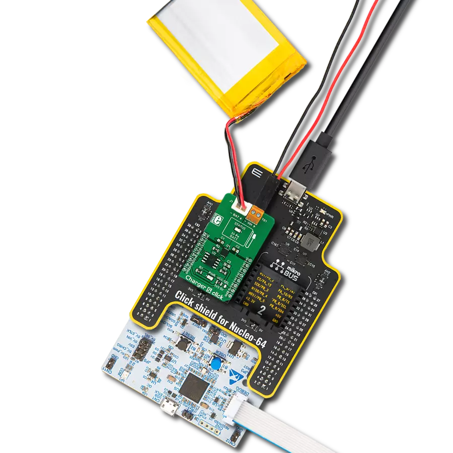 Experience the next level of charging efficiency with MCP73113 and STM32G474RE