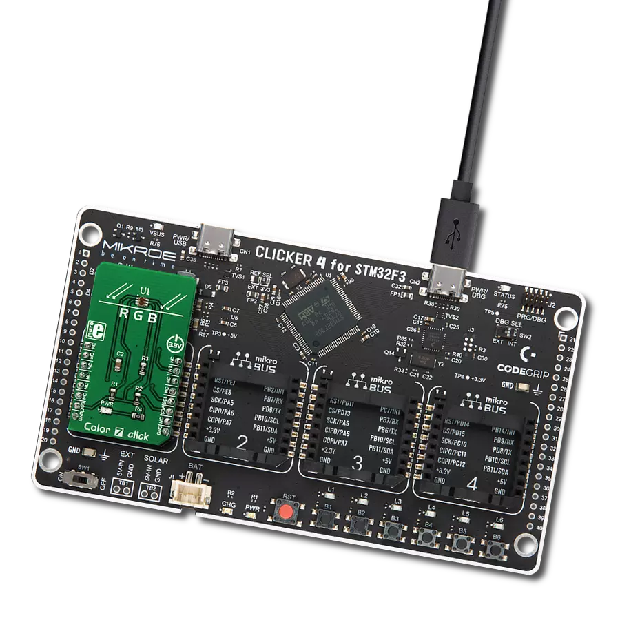 Set new standards for capturing and interpreting colors with TCS3472 and STM32F302VC