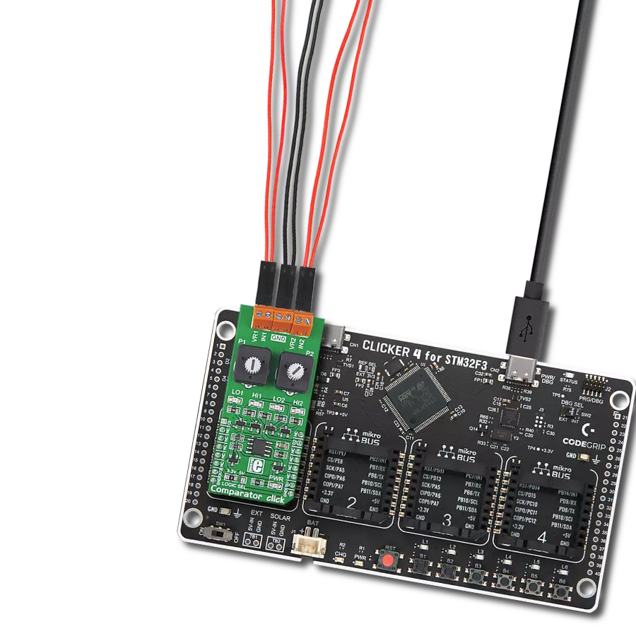 Gain voltage insights with LM2903 and STM32F302VC like never before
