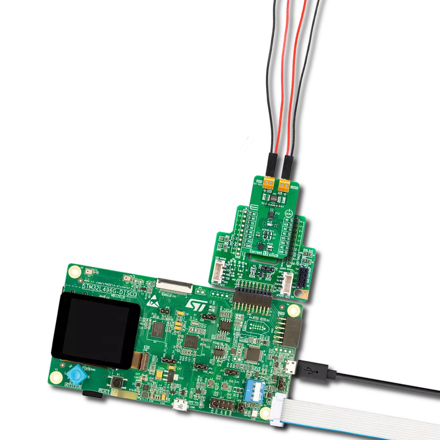 通过使用TSC1641和STM32L496AG提供电流、电压、功率和温度的测量