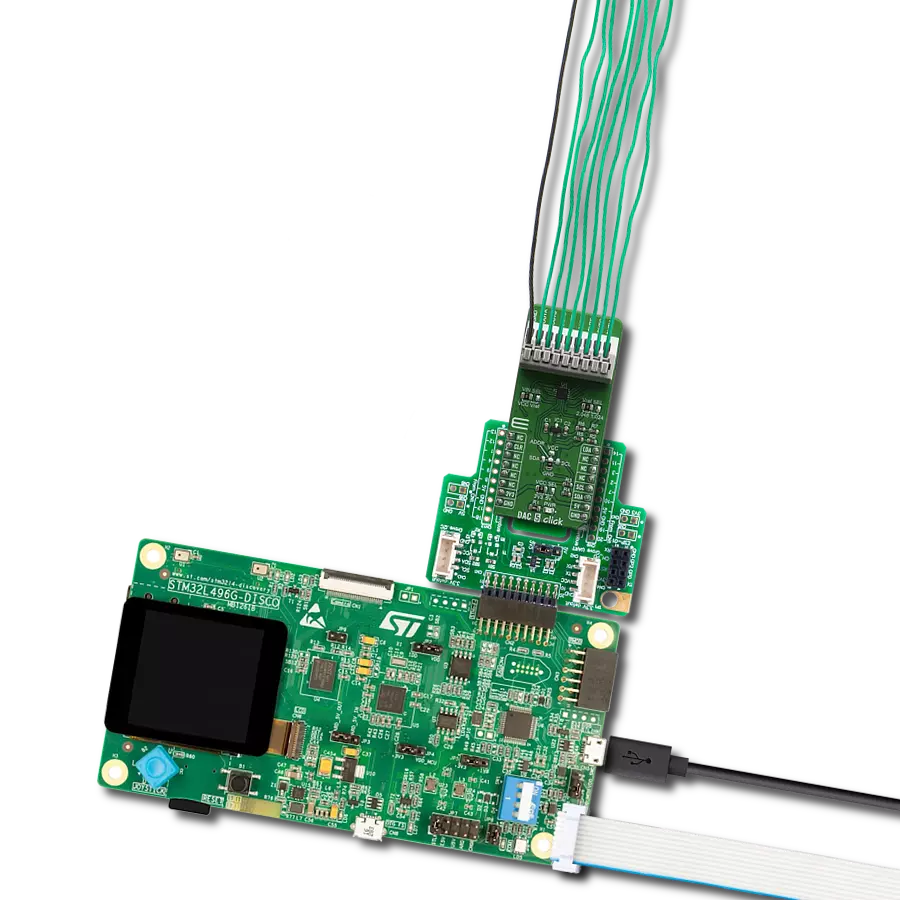 Navigate the world of data transformation using DAC53608 and STM32L496AG