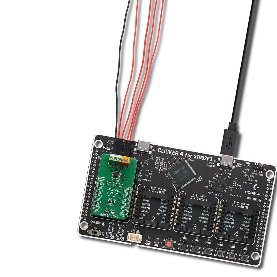 Decode, express, and amplify data across diverse applications with MCP4728 and STM32F302VC