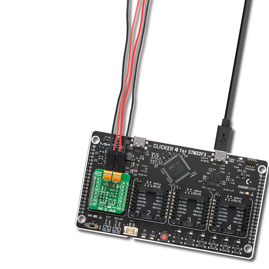 Bridge the gap between the digital and analog world with DAC80501 and STM32F302VC