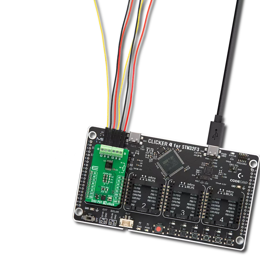 使用TPL0102和STM32F302VC体验无缝调整