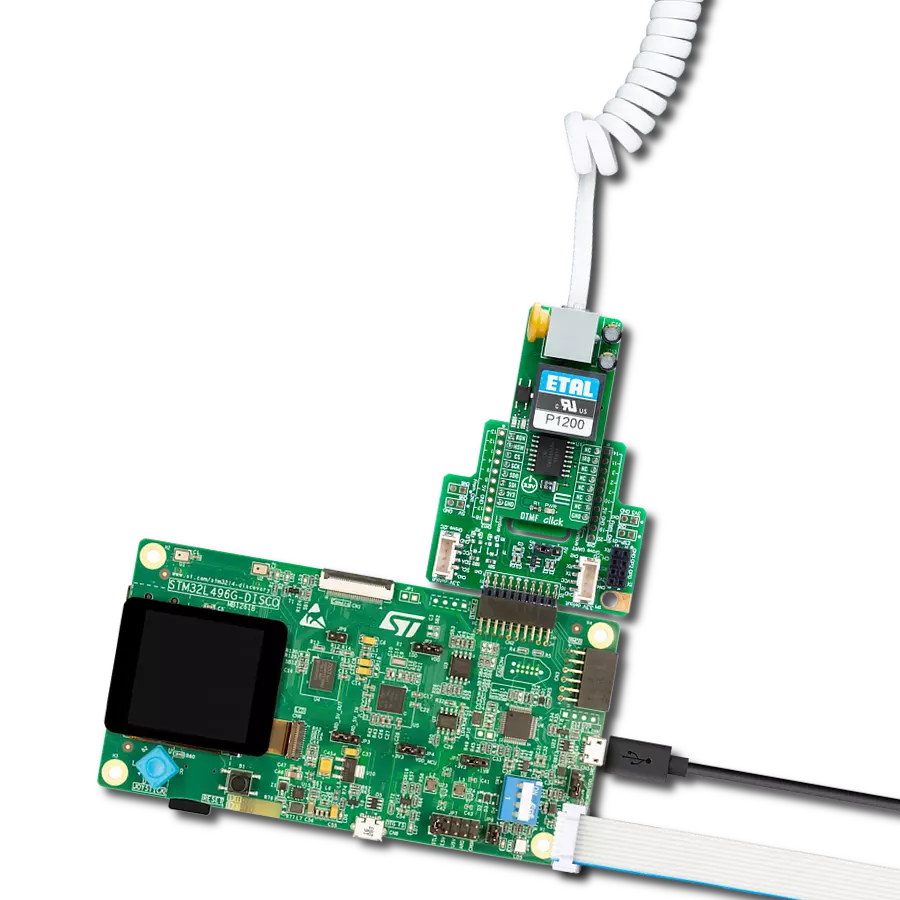 Create a a reliable platform for encoding, decoding, and transmitting telephonic signals with CMX865A and STM32L496AG