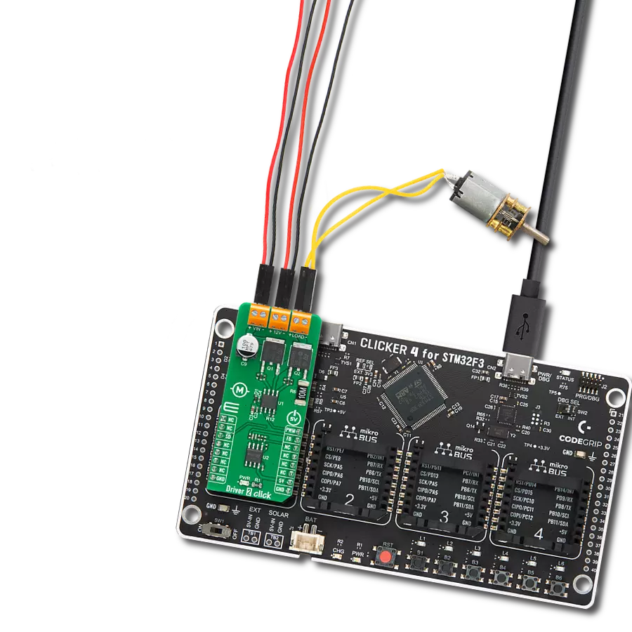 Develop a high-power motor control system with IR2104S and STM32F302VC