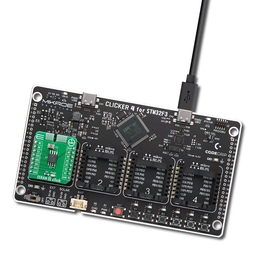 Capture and store critical information without constant power with 48LM01 and STM32F302VC