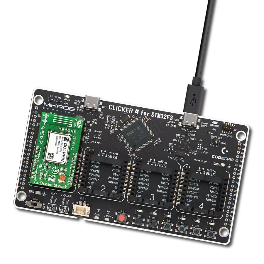 Develop advanced IoT projects for automation, monitoring, and control with TCM 515Z and STM32F302VC