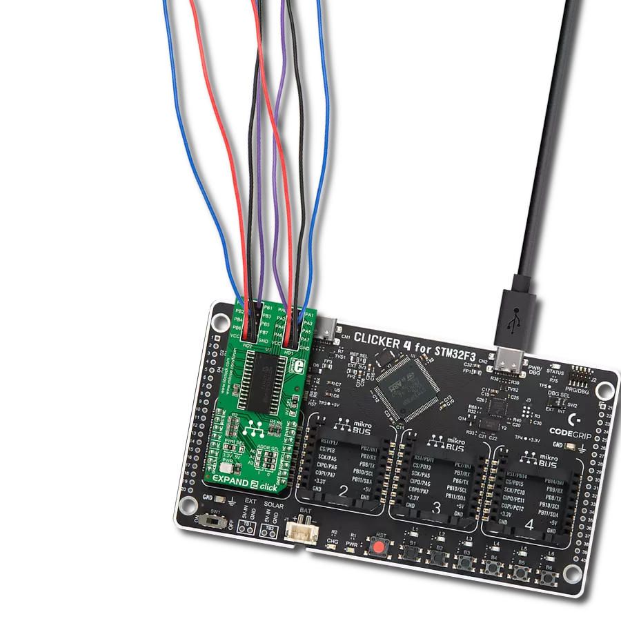 Simplify complex wiring configurations with MCP23017 and STM32F302VC