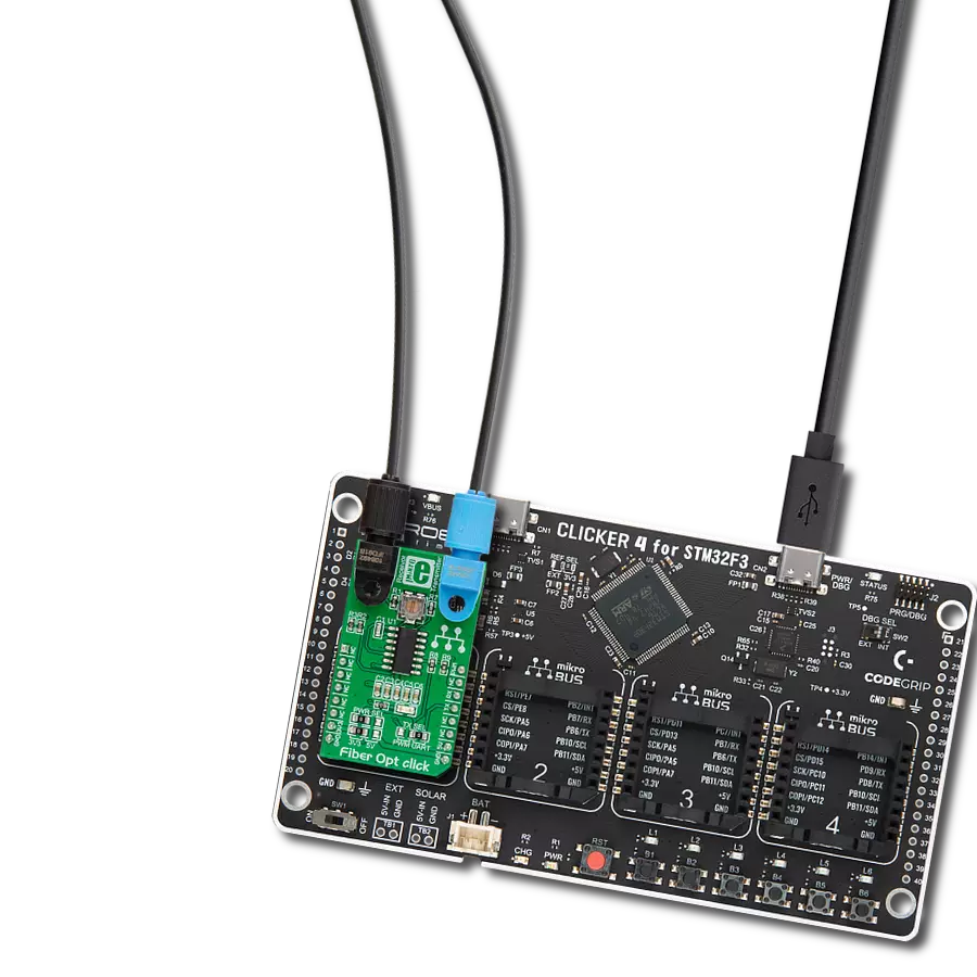 Integrate fiber-optic communication using IF-D91, IF-E97 and STM32F302VC for lightning-speed data exchange