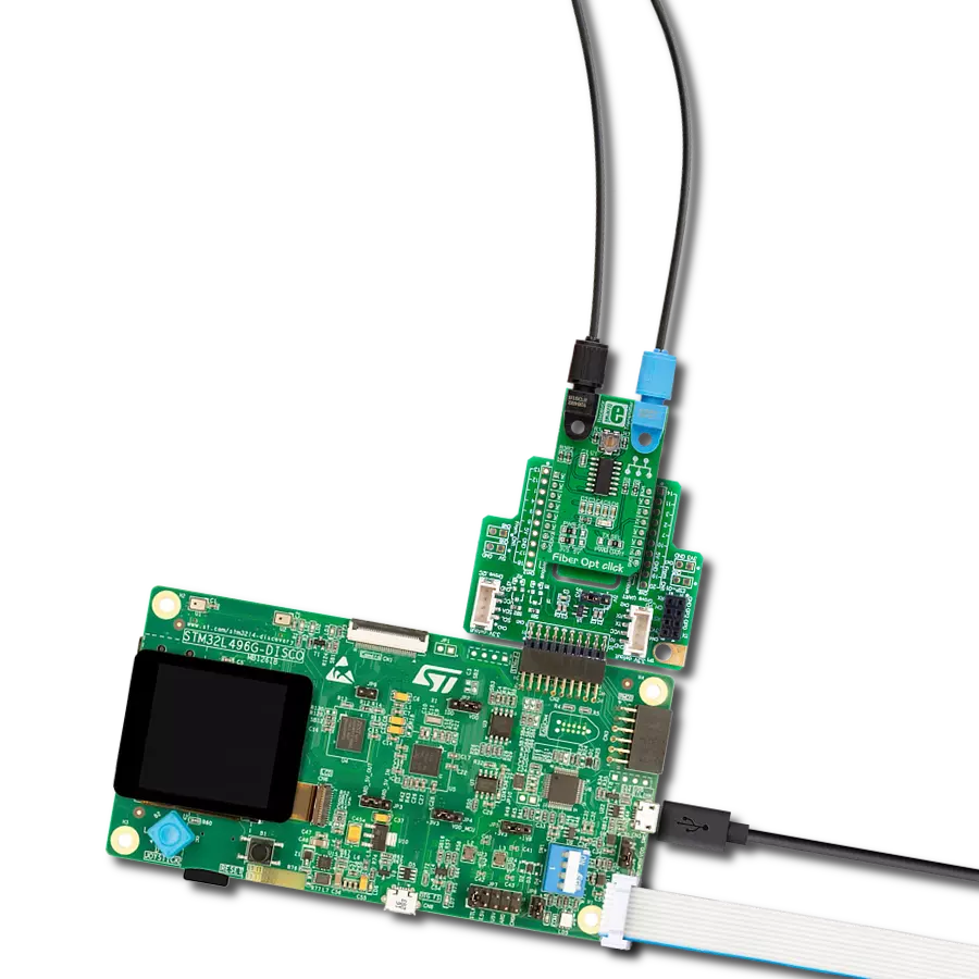 Integrate fiber-optic communication using IF-D91, IF-E97 and STM32L496AG for lightning-speed data exchange