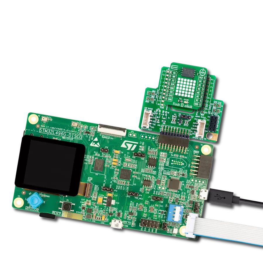 Add data storage to any application with GD5F2GQ5UEYIGR and STM32L496AG
