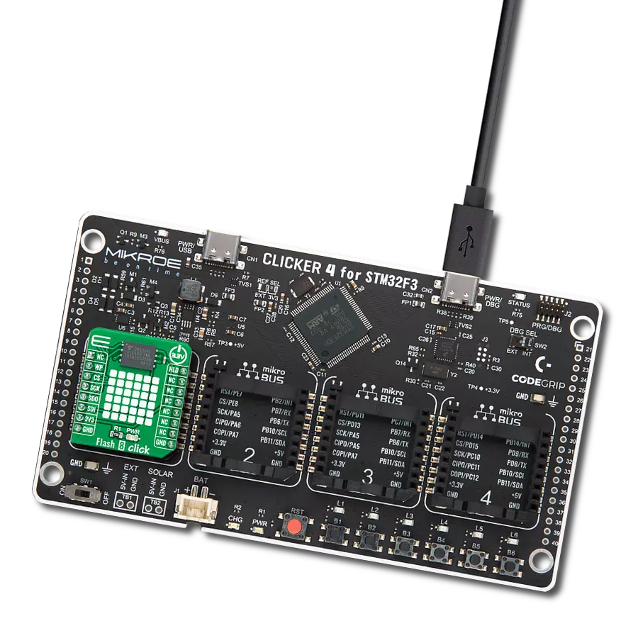 Add data storage to any application with GD5F2GQ5UEYIGR and STM32F302VC