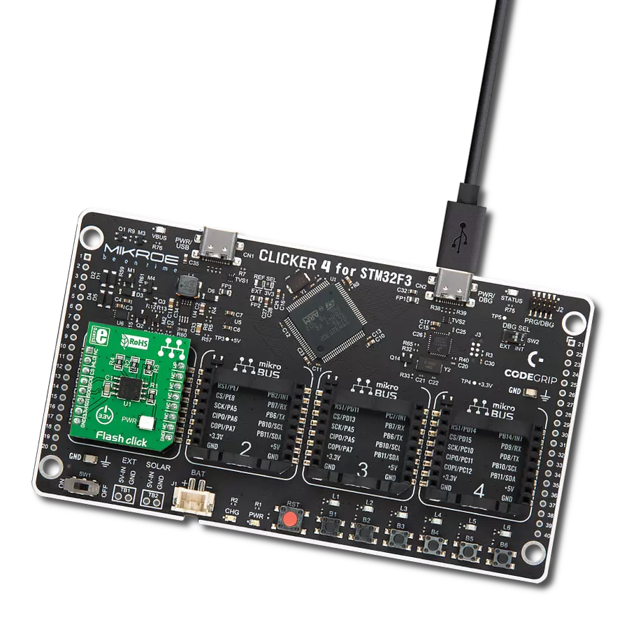 Develop data storage and transfer solution with EN25Q80B and STM32F302VC