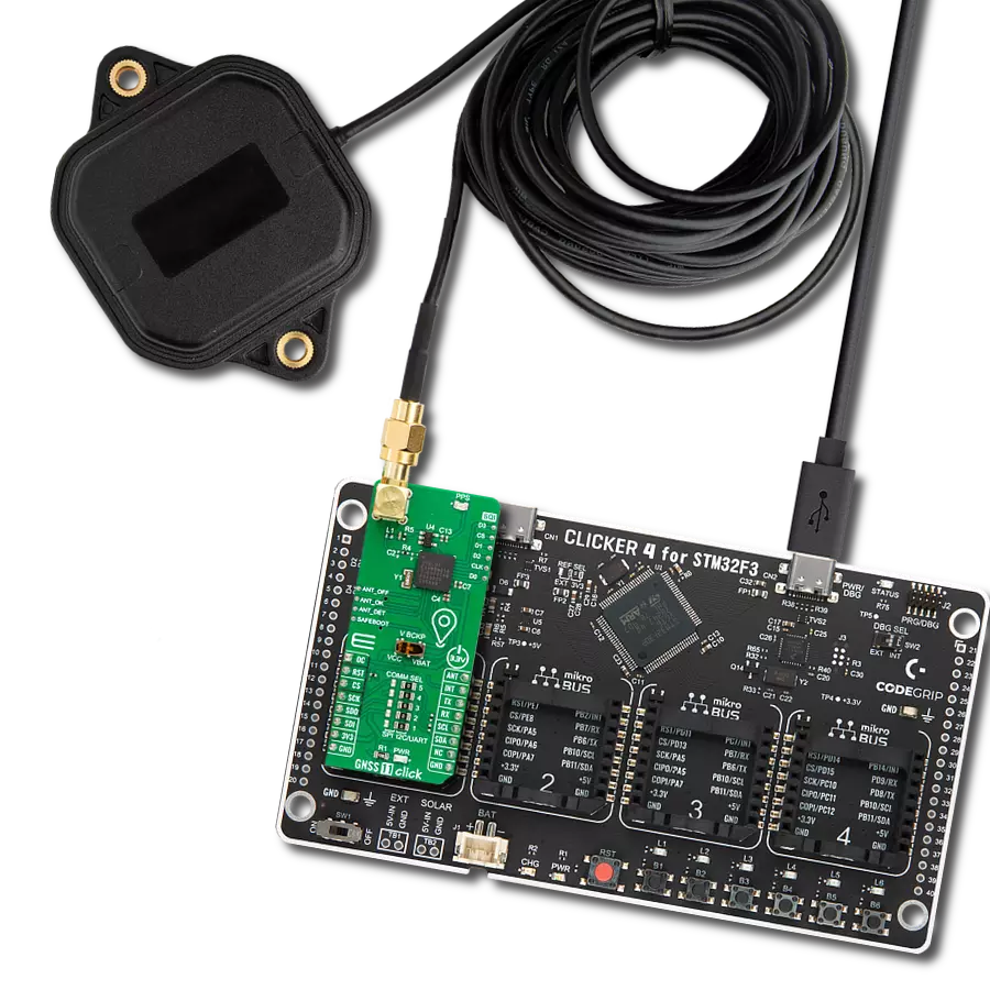 Provide accurate positioning information with EVA-M8M-0 and STM32F302VC