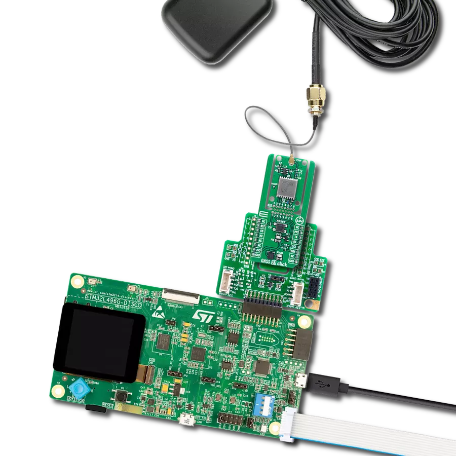 Achieve pinpoint satellite-based positioning with PNT-SG3FS and STM32L496AG