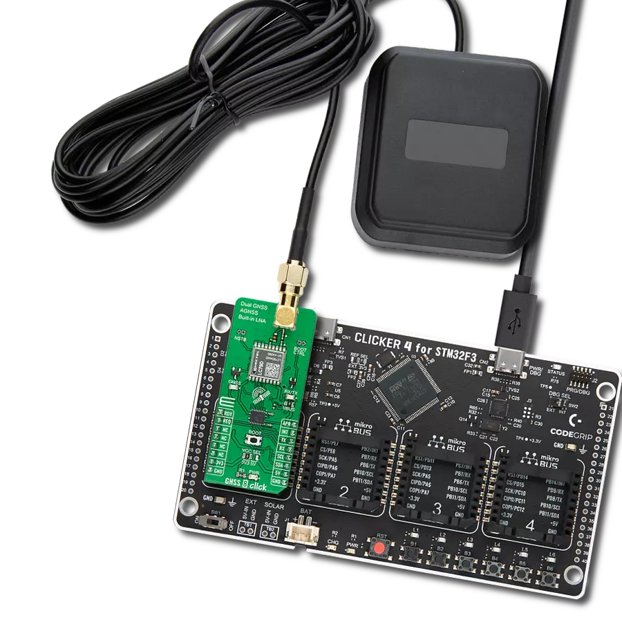 Discover the future of location technology through STM32F302VC and LC79DA