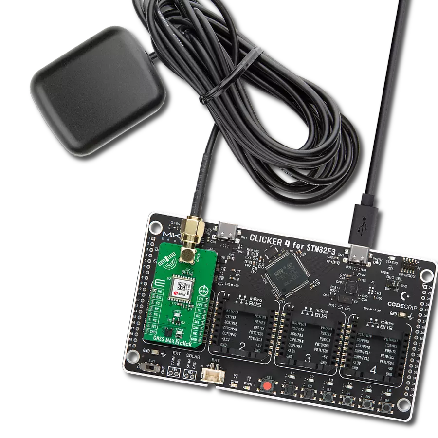 使用MAX-F10S和STM32F302VC即使在复杂的城市环境中也能提供准确的卫星定位数据
