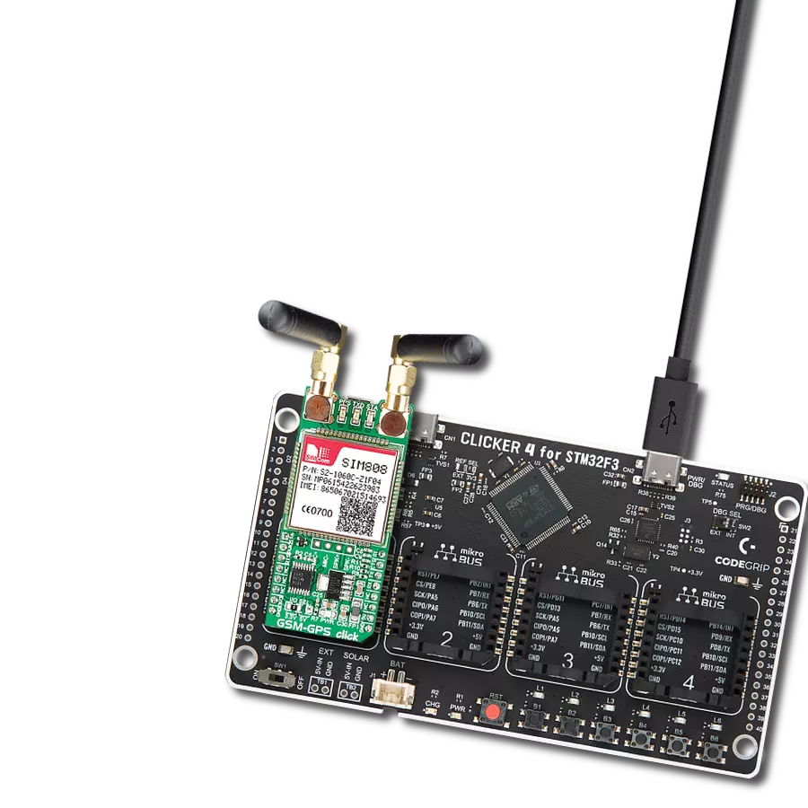 Your all-in-one solution for location and connectivity based on SIM808 and STM32F302VC